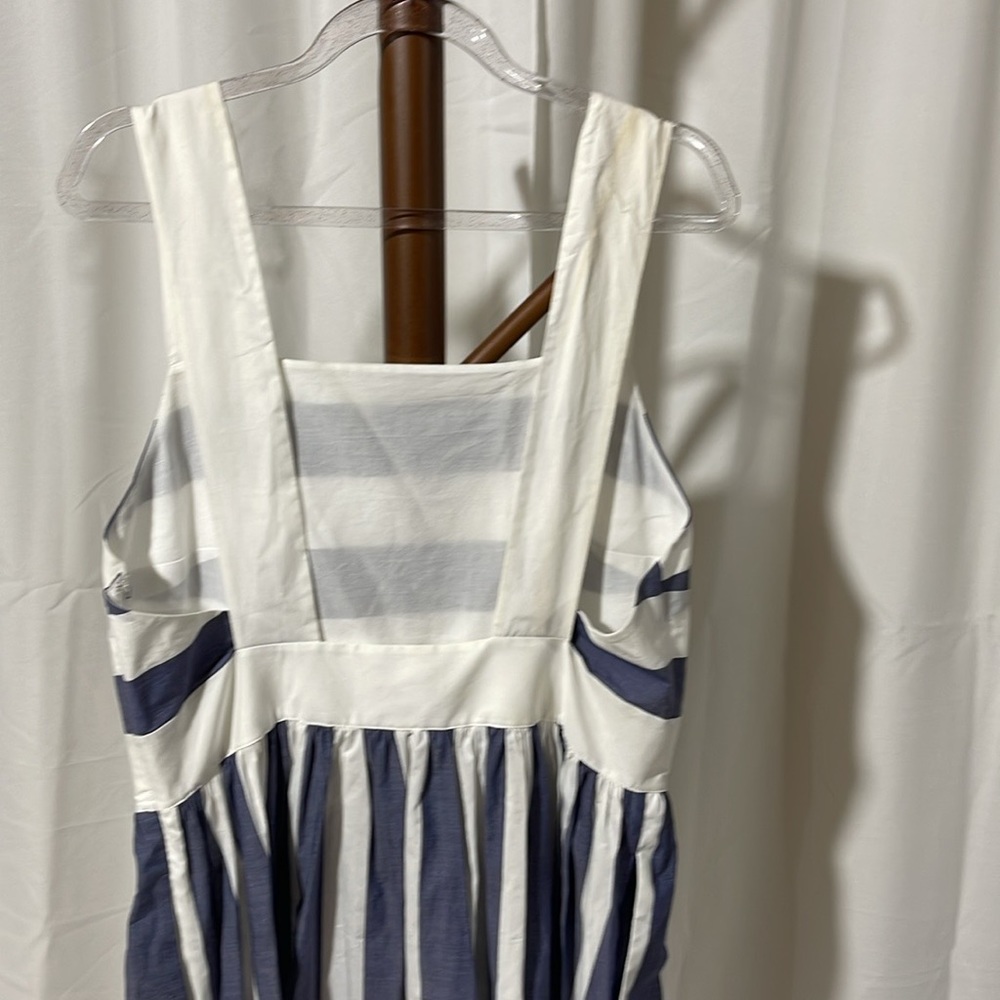 COS STRIPED MIDI DRESS NWT - Picture 9 of 10